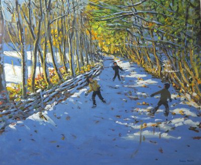 Gelbe Bäume, Allestree Park, 2012 von Andrew Macara